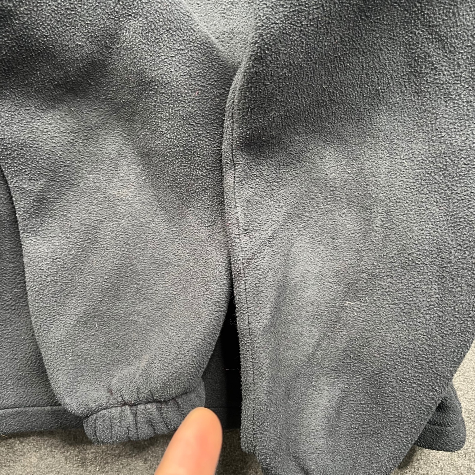 Vintage Campmor Fleece Jacket Mens M Gray Polartec Full Zip Mock Neck Outdoor — image 8 of 8